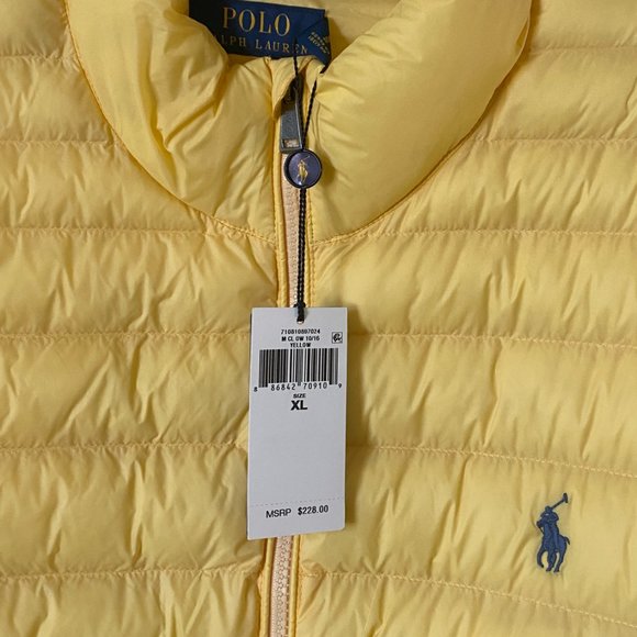 Polo Ralph Lauren Packable Water Repellent Quilted Full Zip Puffer Jacket - Picture 3 of 5